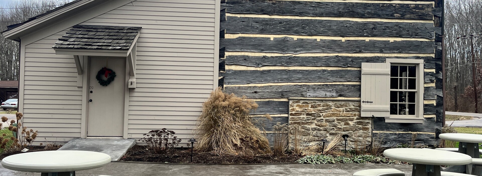 hartman log cabin